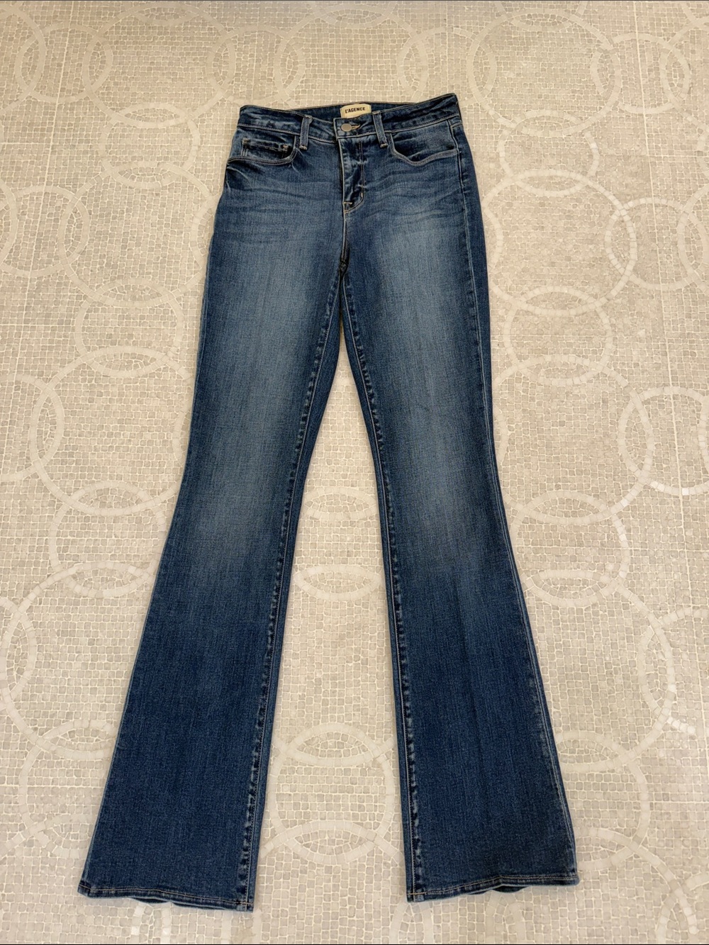 L’AGENCE Women's Selma Flared Jeans in Cambridge Wash